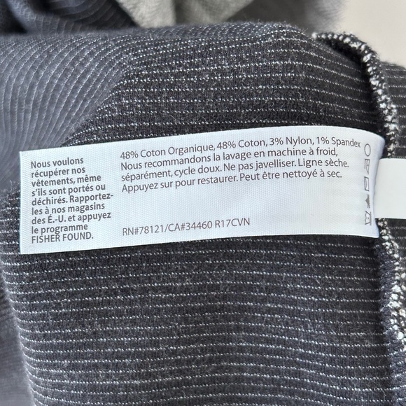 Eileen Fisher Gray Organic Cotton Coat - Picture 15 of 16